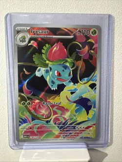 Ivysaur Illustration Rare 134/132 Near Mint Mega Evolution Pokemon TCG English - Image 1