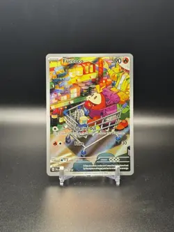 POKEMON SCARLET & VIOLET PALDEA EVOLVED #201 FUECOCO ILLUSTRATION RARE - NM - Image 3