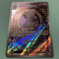 Pokemon TCG Mismagius Scarlet & Violet - Paldea Evolved 212/193 Holo... - Image 2