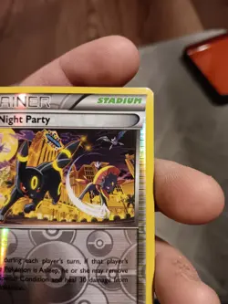 All-Night Party 96/122 Reverse Holo XY Breakpoint Umbreon LP Pokemon TCG - Image 5