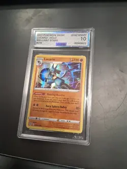 Lucario 079/172 SWSH Brilliant Stars Non Holo Rare Pokemon 2022 AGS Legendary 10 - Image 1