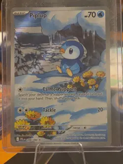 Pokemon TCG - Piplup Illustration Rare - Phantasmal Flames 98/94 NM - Image 1