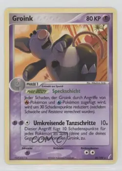 Grumpig German Pokemon EX Crystal Guardians #20 2006 - Image 1