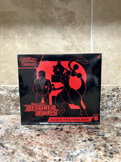 Pokemon TCG Destined Rivals Elite Trainer Box ETB NEW SEALED Priority FREE SHIP! - Image 1