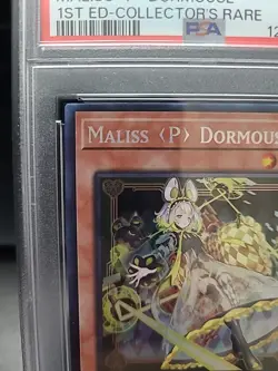 Yu-Gi-Oh Maliss P Dormouse CRBR-EN017 Collector’s Rare - PSA 8 NM-MT Slab Graded - Image 3