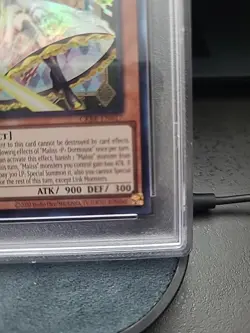 Yu-Gi-Oh Maliss P Dormouse CRBR-EN017 Collector’s Rare - PSA 8 NM-MT Slab Graded - Image 5