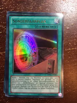 German Special Schedule ZDC1-EN003 Unlimited Ultra Rare Near Mint yugioh - Image 1