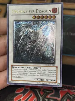 Yugioh Doomkaiser Dragon CSOC-EN043 Ultimate Rare LP Misprint - Image 2