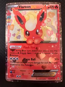 Flareon EX RC6-32 Generations Radiant Collection Holo Card LP-NM Condition - Image 1