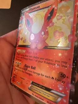 Flareon EX RC6-32 Generations Radiant Collection Holo Card LP-NM Condition - Image 2