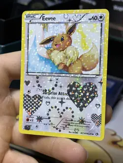 #2 Eevee RC14/RC25 Legendary Treasures 2013 Radiant Collection Pokemon Card TCG - Image 4