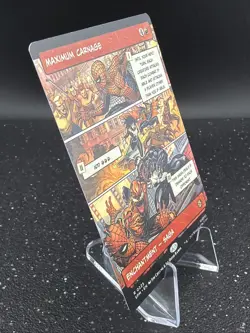 Spider-Man Magic the Gathering Maximum Carnage #0225 Rare Showcase Card - Image 3