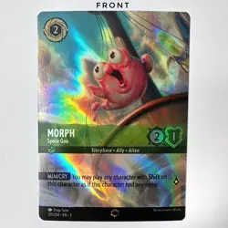 Disney Lorcana Morph Space Goo ENCHANTED Holofoil Into the Inklands (Alt Art) NM - Image 1