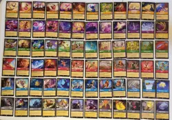 Disney Lorcana - COMPLETE SET Commons- First Chapter 72 Cards - Rare 1st Edition - Image 1