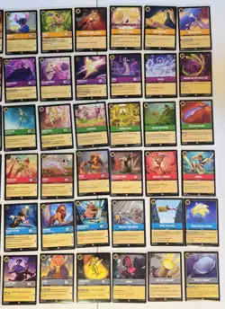 Disney Lorcana - COMPLETE SET Commons- First Chapter 72 Cards - Rare 1st Edition - Image 3