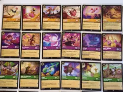 Disney Lorcana - COMPLETE SET Commons- First Chapter 72 Cards - Rare 1st Edition - Image 4