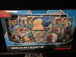 Pokemon Trading Card Game Snorlax ex and Blissey ex Special Collection Box - Image 1