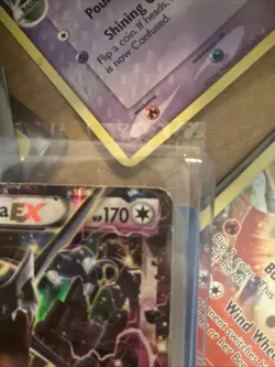 Pokemon TCG Rayquaza EX Shiny Black Star Promo Card XY69 - Image 3