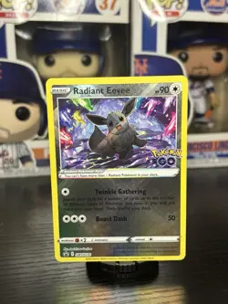 Radiant Eevee #SWSH230 Sword & Shield - Pokemon Go - Promo Card - Image 1