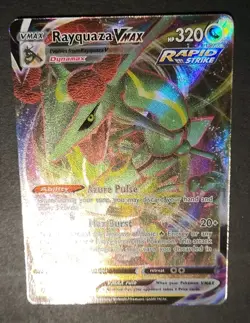 Pokemon TCG Rayquaza VMAX Holo Ultra Rare Card Evolving Skies 111/203 - NM/Mint! - Image 3