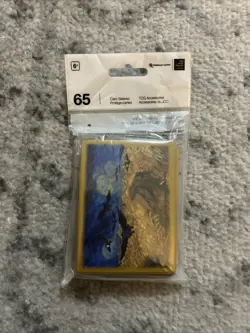 Pokemon Center Van Gogh Museum Corviknight Wheatfield Crows Card Sleeves New - Image 1