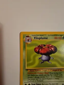 Vileplume Jungle 31/64 Non-Holo Unlimited Rare HP Vintage Pokemon TCG 1999 Card - Image 2