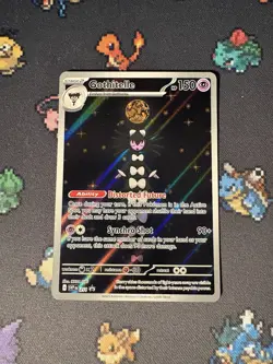 Pokemon Cards Gothitelle SVP211 3 Pack Blister Full Art Promo - (NM) - Image 1