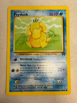 [2000] Pokemon Card TCG | Psyduck #65/82 Team Rocket |. - Image 1