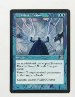 Mtg - TURBULENT DREAMS - Played Rare - Image 1