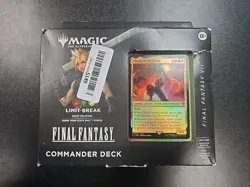 MtG Final Fantasy VII 7 Commander Deck Limit Break Sealed Box Damage - Image 1