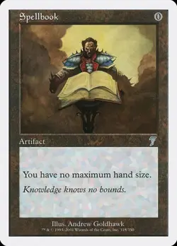 Spellbook - Foil Seventh Edition HP MTG - Image 1