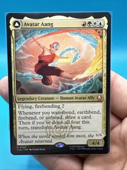 Magic The Gathering - AVATAR - Avatar Aang - Mythic - 0207 - Non Foil - Image 3