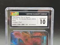 Sorcery: Contested Realm Alpha The Colour Out Of Space Cgc 10 - Image 2
