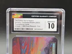 Sorcery: Contested Realm Alpha The Colour Out Of Space Cgc 10 - Image 2