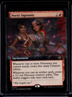 Poetic Ingenuity 377 - LCI - NM - MTG Magic The Gathering - Image 1