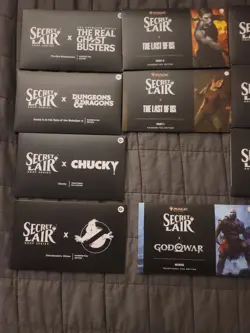 Mtg Secret Lairs Lof Of 14, The Last Of Us,god O War, Chucky,horizon, Ect - Image 2