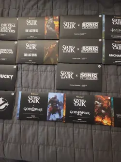 Mtg Secret Lairs Lof Of 14, The Last Of Us,god O War, Chucky,horizon, Ect - Image 3