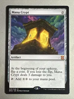 MTG / Mana Crypt / EMA / #225 / Regular / Mythic / NM - Image 1