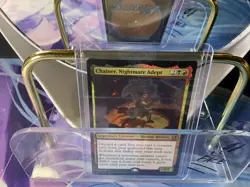 MTG Chainer, Nightmare Adept Commander 2019 039/302 Foil Mythic - Image 1