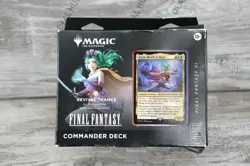 MTG Final Fantasy Commander Deck Revival Trance Sealed DAMAGE BOX - Image 1