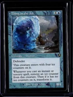 Thing In The Ice - 460 - INR - NM - MTG Magic the Gathering - Image 1