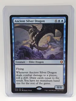 Ancient Silver Dragon - Commander Legends: Battle for Baldur's Gate (CLB 056) - Image 1