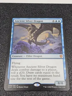 Ancient Silver Dragon - Commander Legends: Battle for Baldur's Gate (CLB 056) - Image 2
