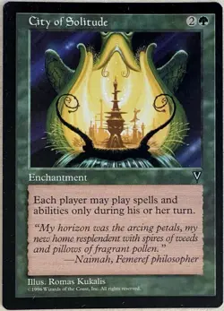 City of Solitude X1 Visions Mtg Magic the Gathering - Image 1