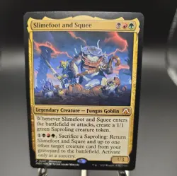 Slimefoot and Squee | March of the Machines Commander | Promo Prerelease MTG - Image 1