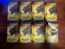 Magic The Gathering Time Spiral Remastered 3-Booster Draft Pack, 8 Sealed Boxes - Image 1