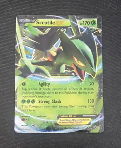 Sceptile EX XY53 Black Star Promo Pokemon Card MP - Image 1