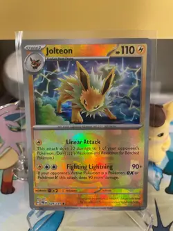 Pokemon TCG - Prismatic Evolutions - Jolteon Pokeball Pattern (029/131) - NM - Image 1