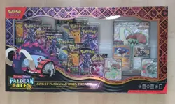 Pokemon Paldean Fates Great Tusk ex & Iron Threads Premium Collection - Image 1