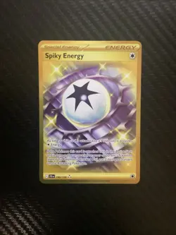 Pokemon Spiky Energy Secret Rare 190/159 Journey Together NM - Image 1